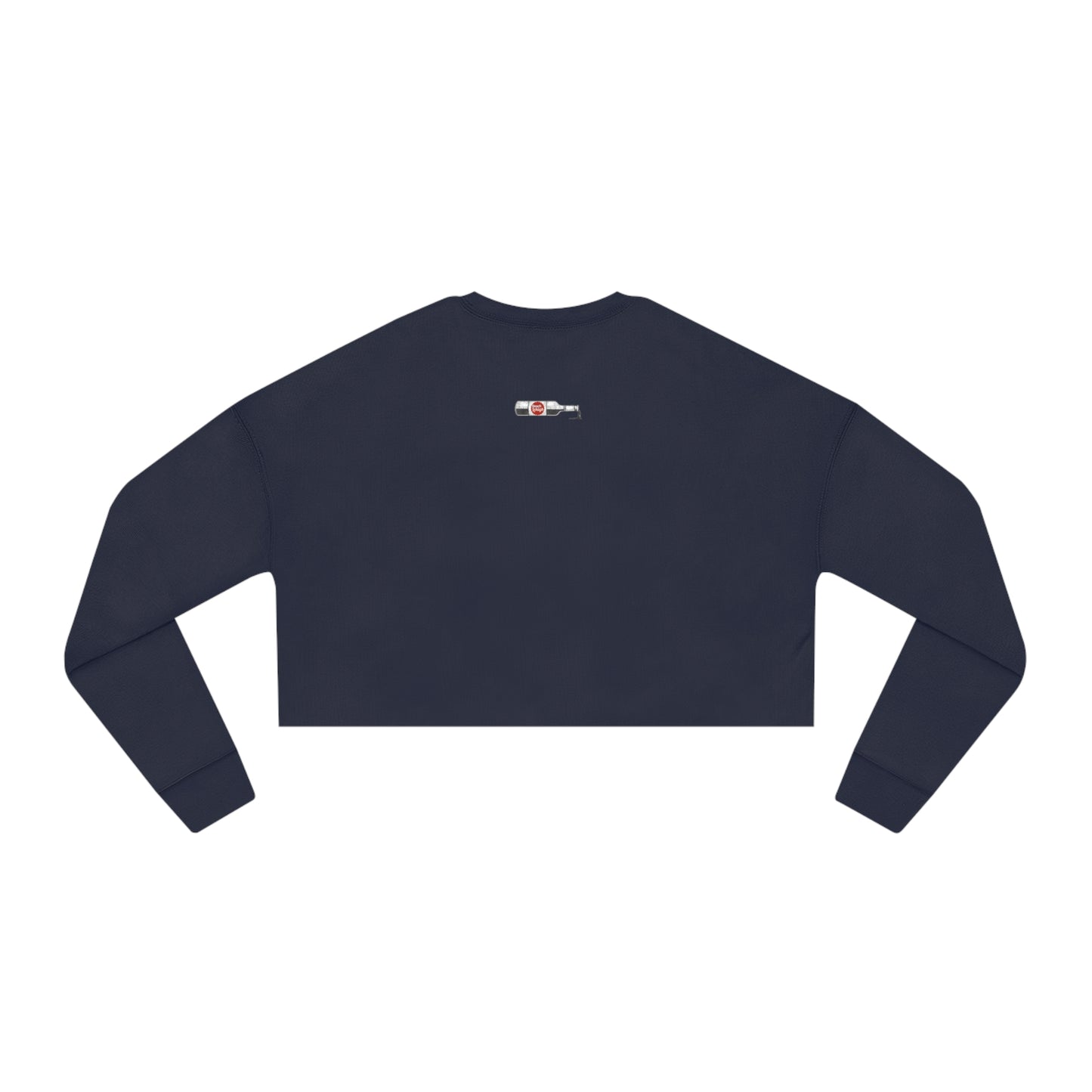 Wine Jump Cropped Sweatshirt