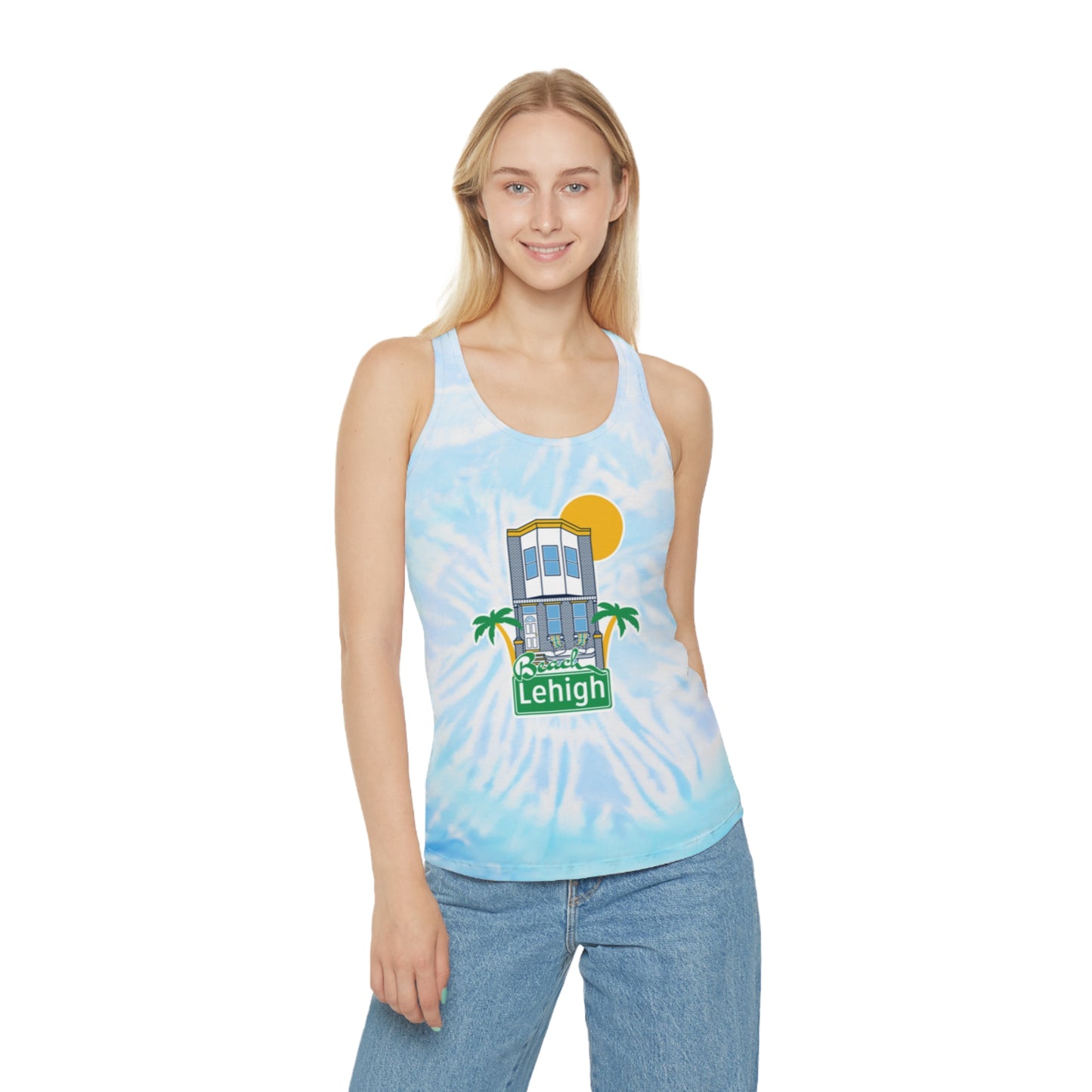Tie Dye Racerback Tank Top