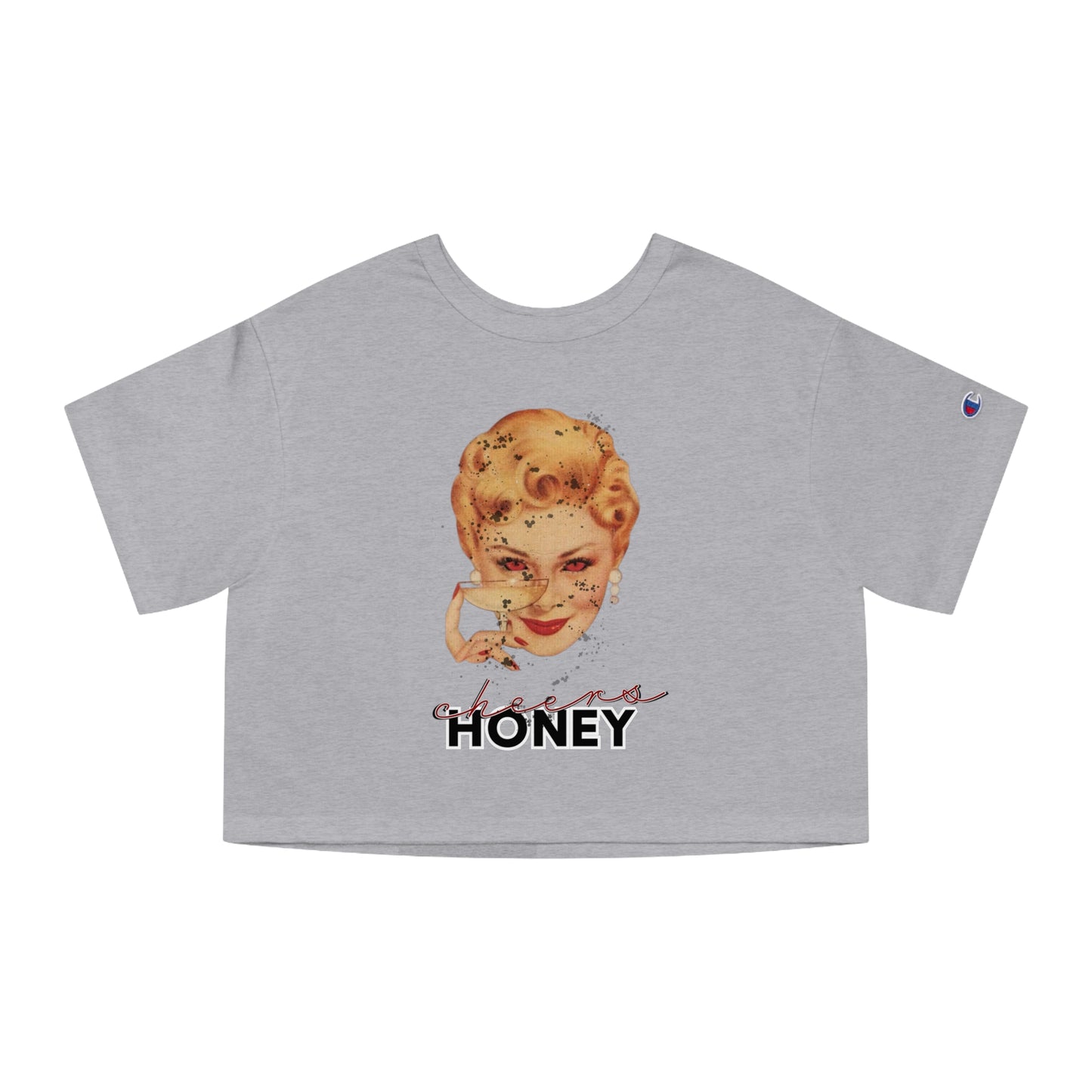 Cheers Champ Cropped T-Shirt