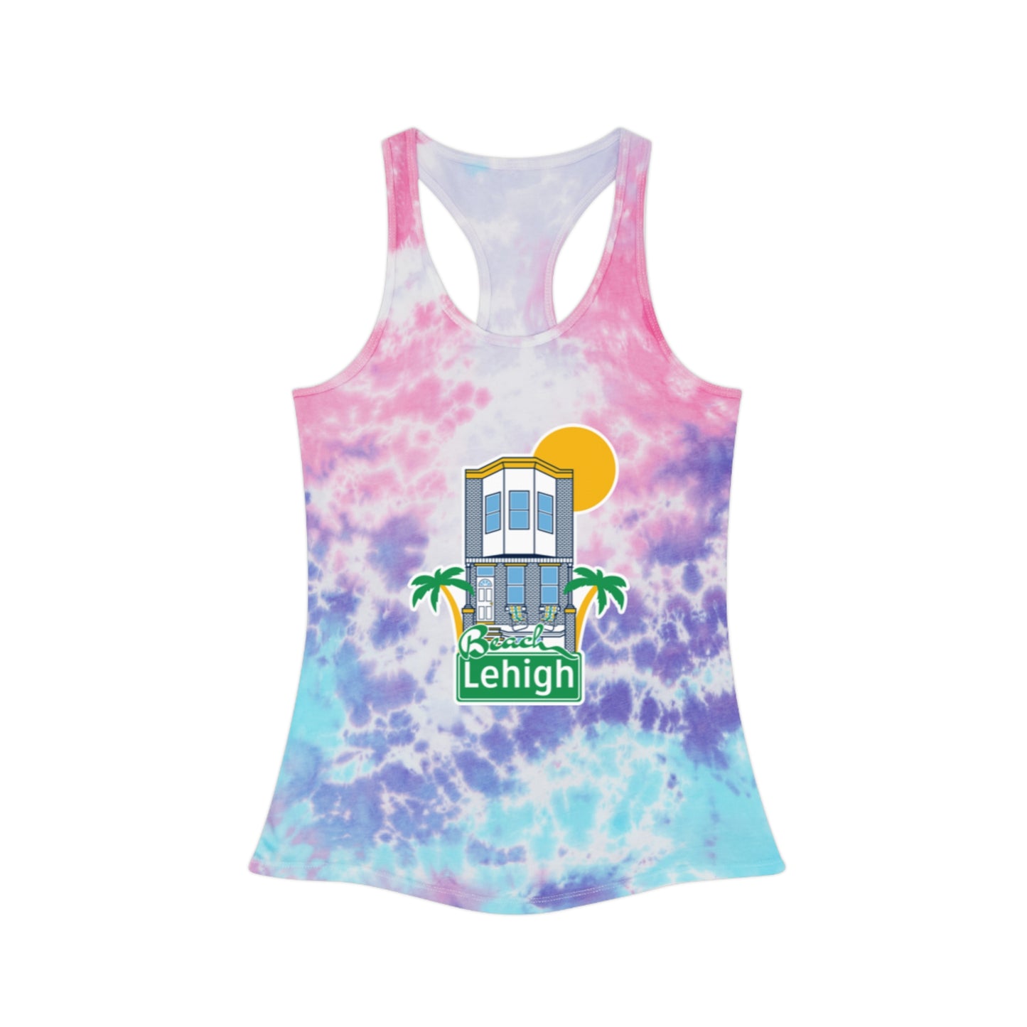 Tie Dye Racerback Tank Top