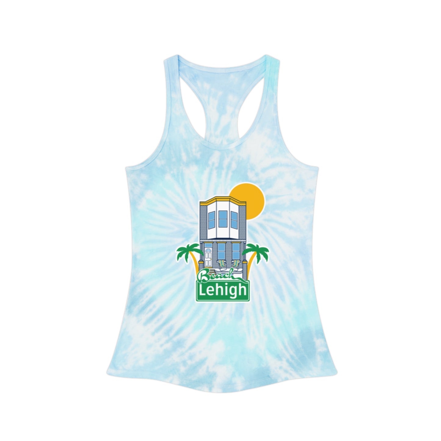 Tie Dye Racerback Tank Top