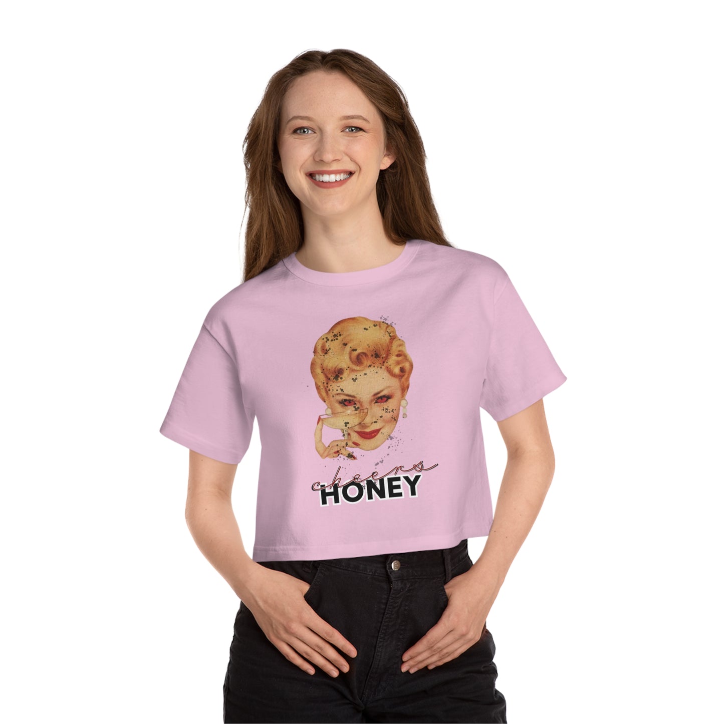 Cheers Champ Cropped T-Shirt
