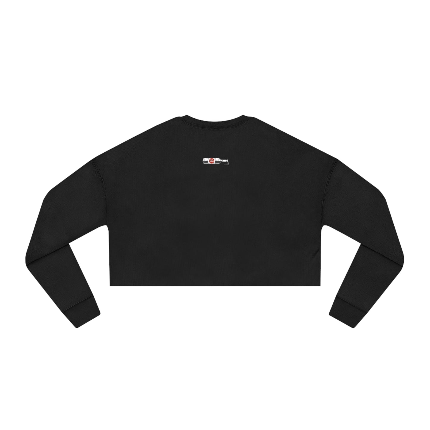 Wine Jump Cropped Sweatshirt