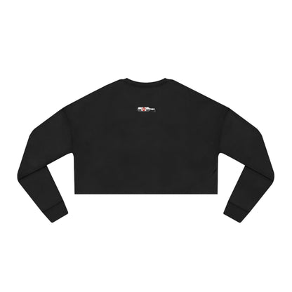 Wine Jump Cropped Sweatshirt