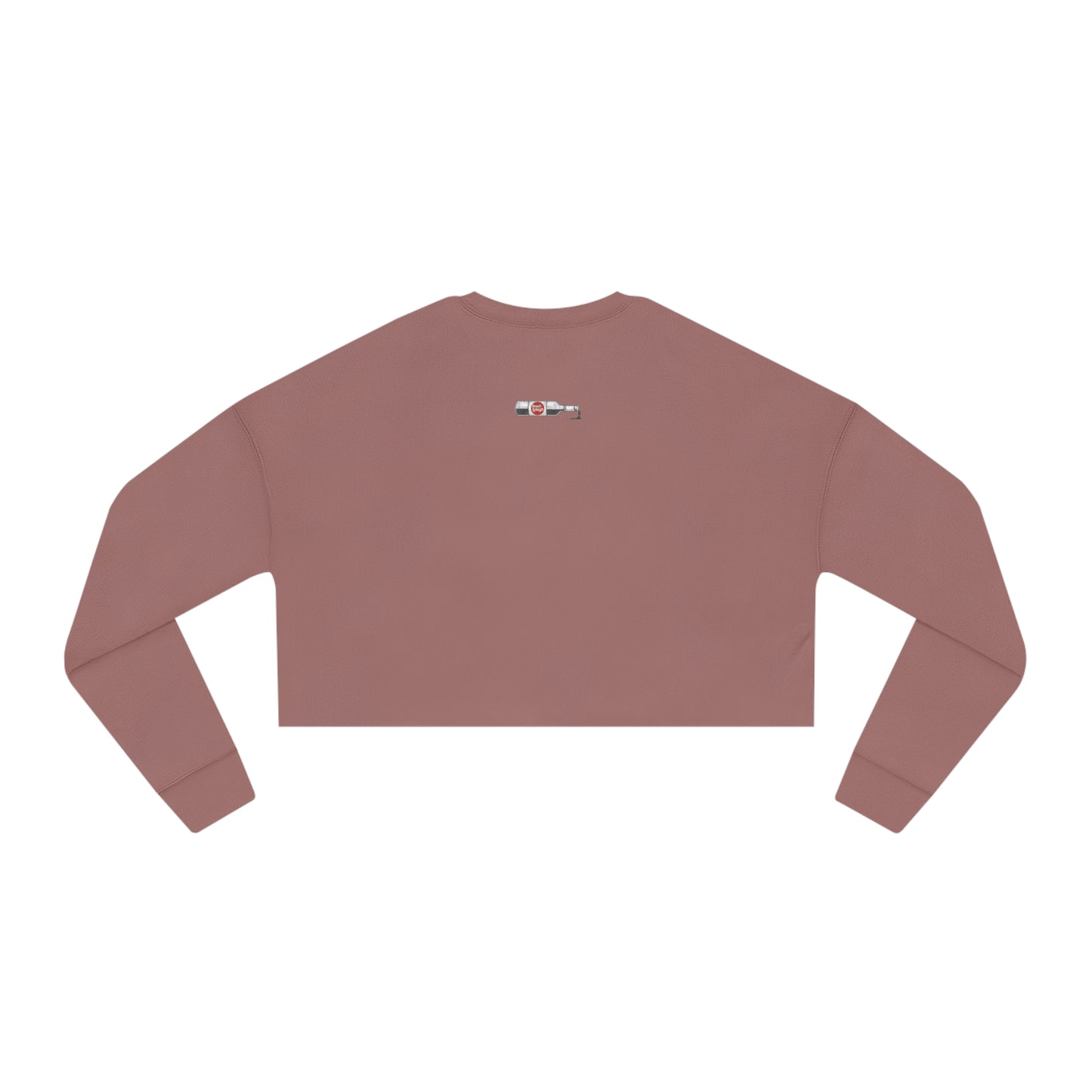 Wine Jump Cropped Sweatshirt
