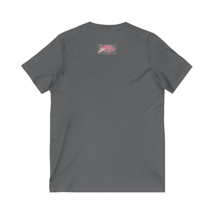 V-Neck Flowers Tee