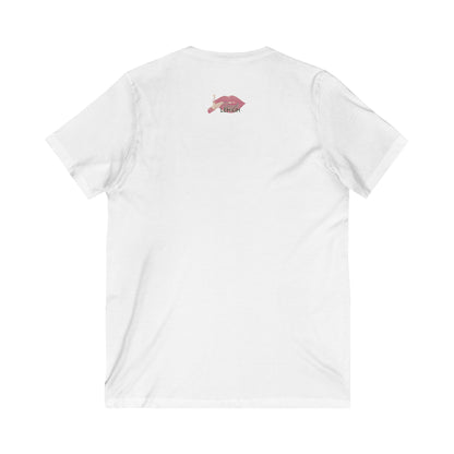 V-Neck Flowers Tee