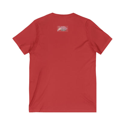 V-Neck Flowers Tee