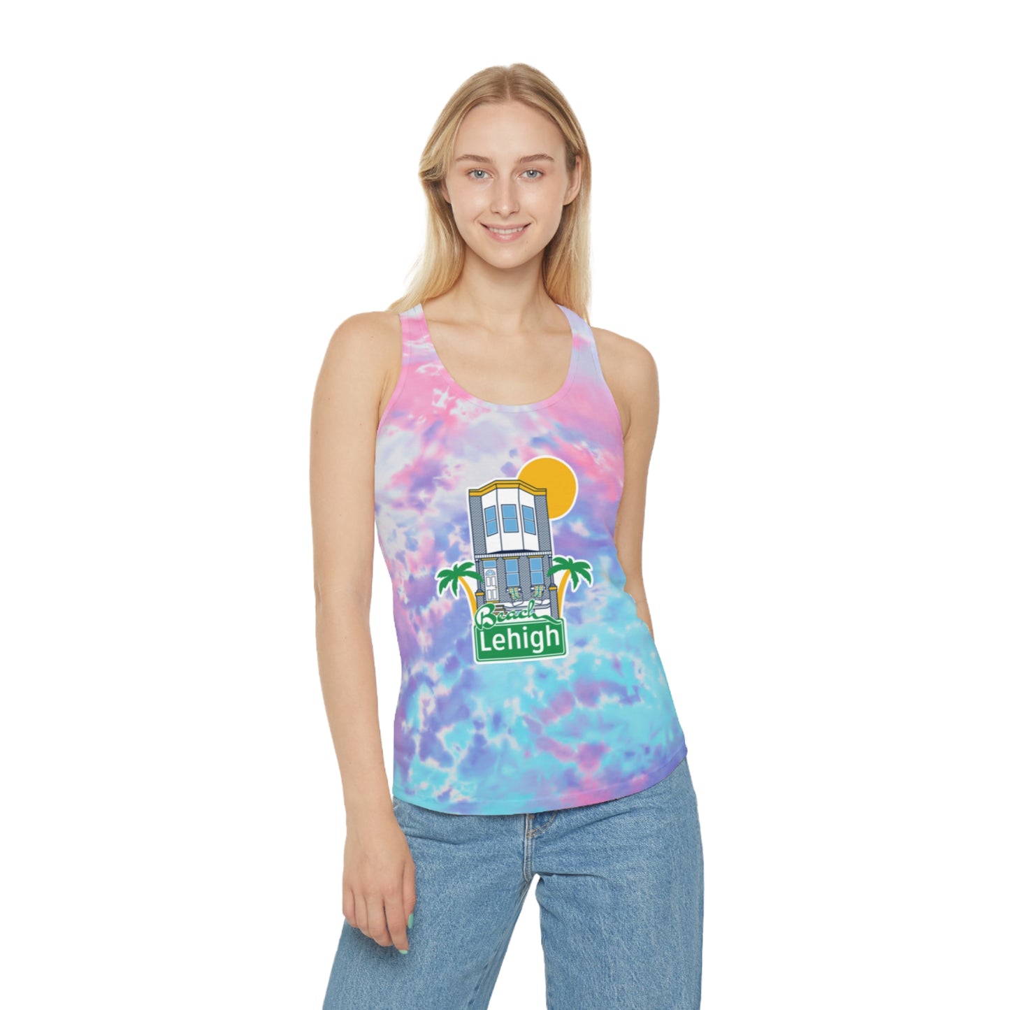 Tie Dye Racerback Tank Top
